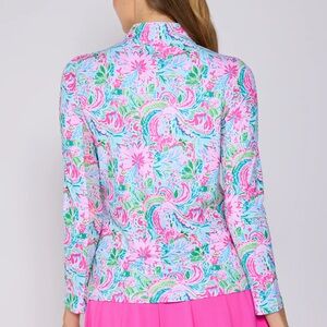NWT Gottex Floral Zip-Up Jacket